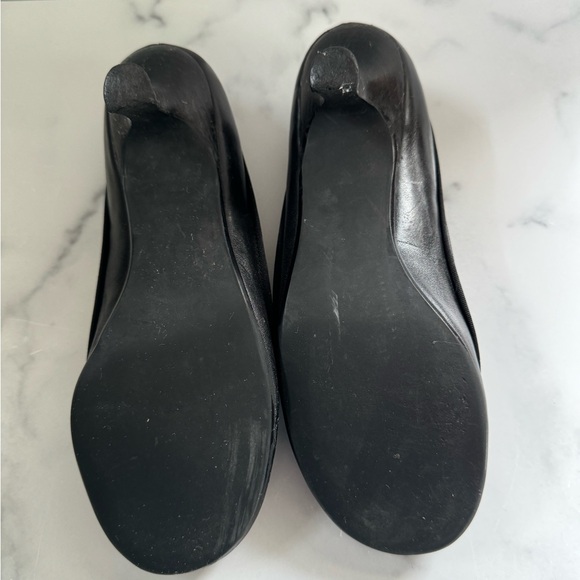 Steve Madden Black Leather High Heels - Picture 6 of 6